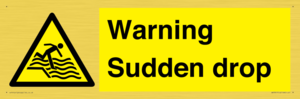 Warning Sudden drop